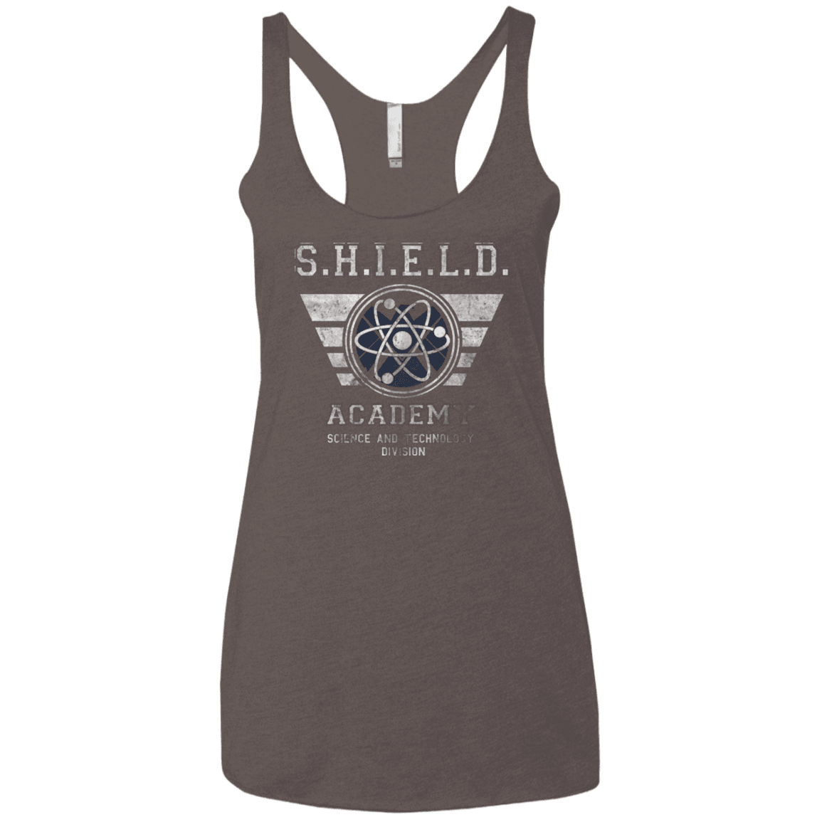 T-Shirts Macchiato / X-Small Shield Academy Women's Triblend Racerback Tank