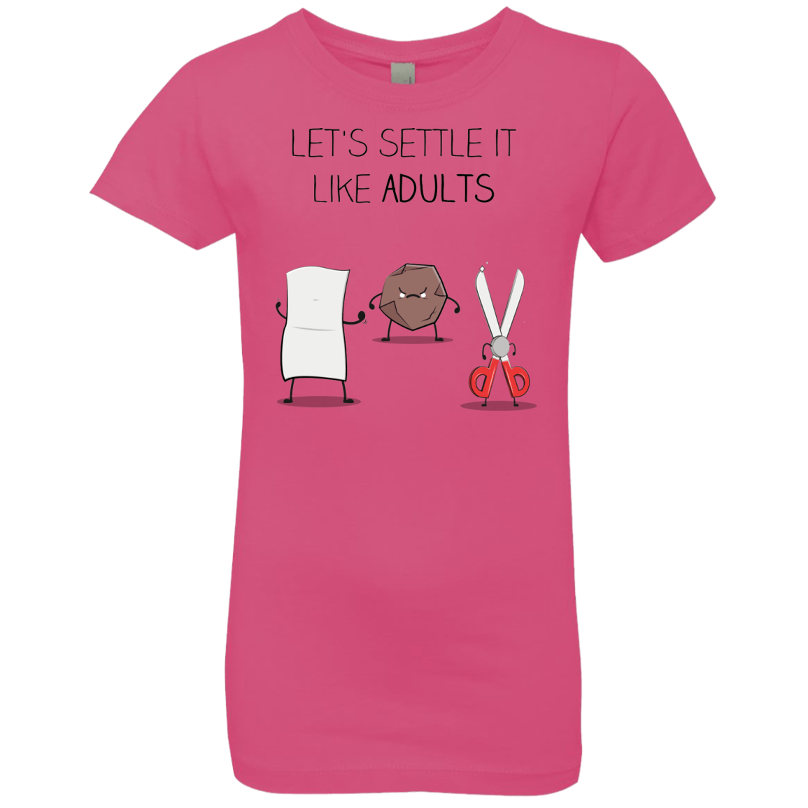 T-Shirts Hot Pink / YXS Shifumi Girls Premium T-Shirt