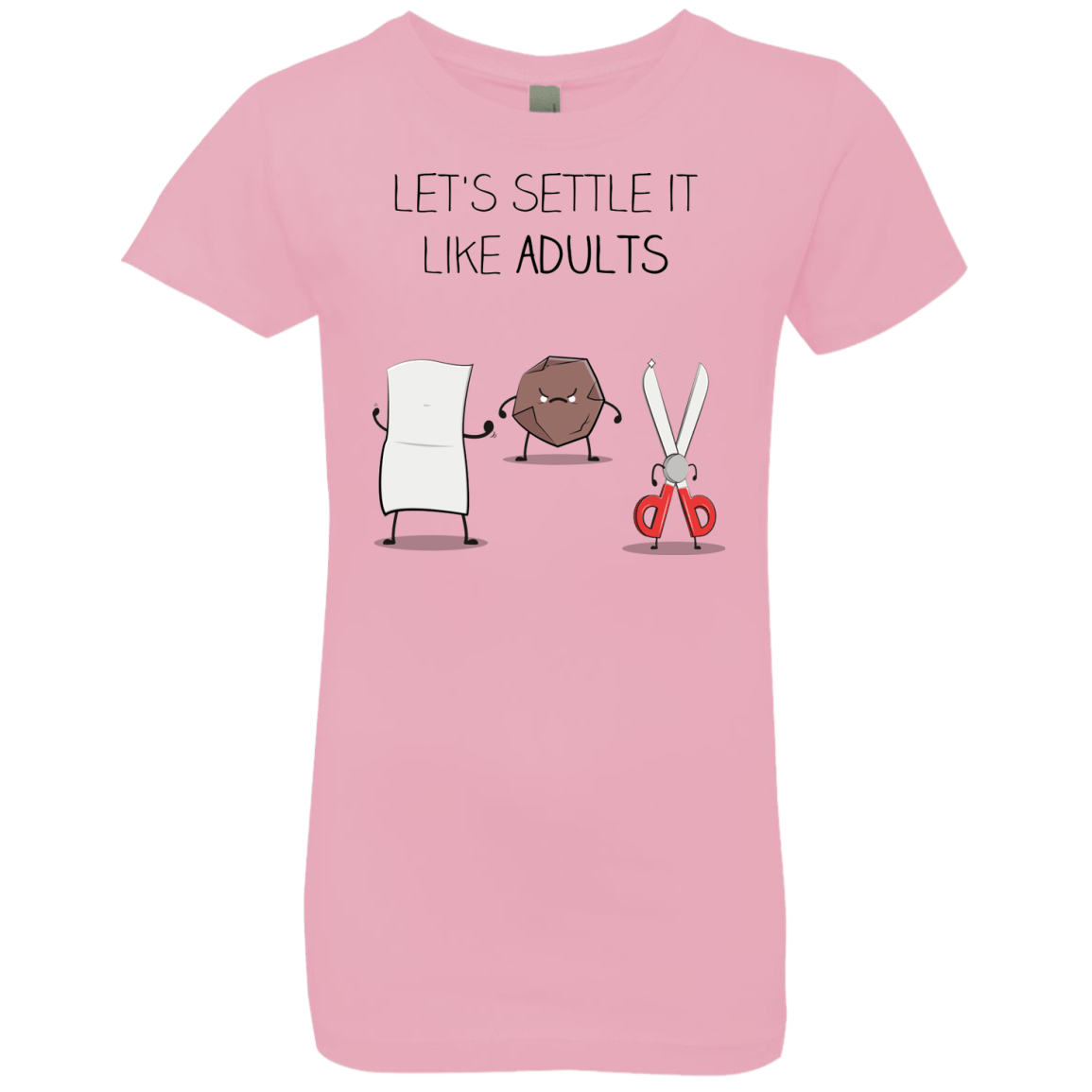 T-Shirts Light Pink / YXS Shifumi Girls Premium T-Shirt