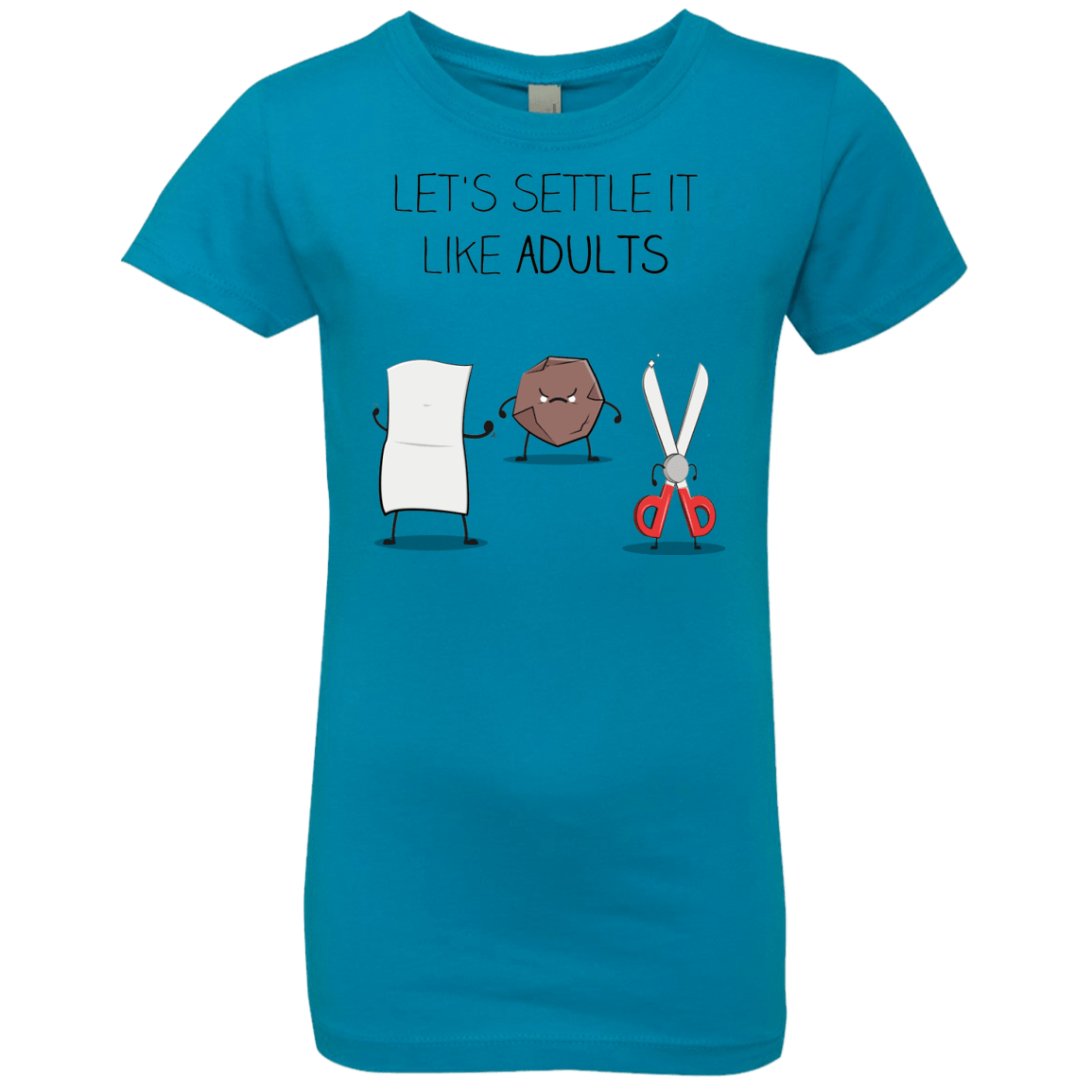 T-Shirts Turquoise / YXS Shifumi Girls Premium T-Shirt