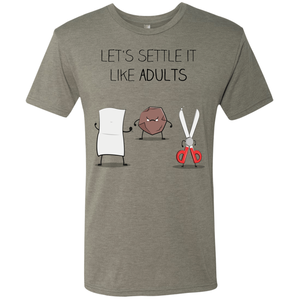 T-Shirts Venetian Grey / Small Shifumi Men's Triblend T-Shirt