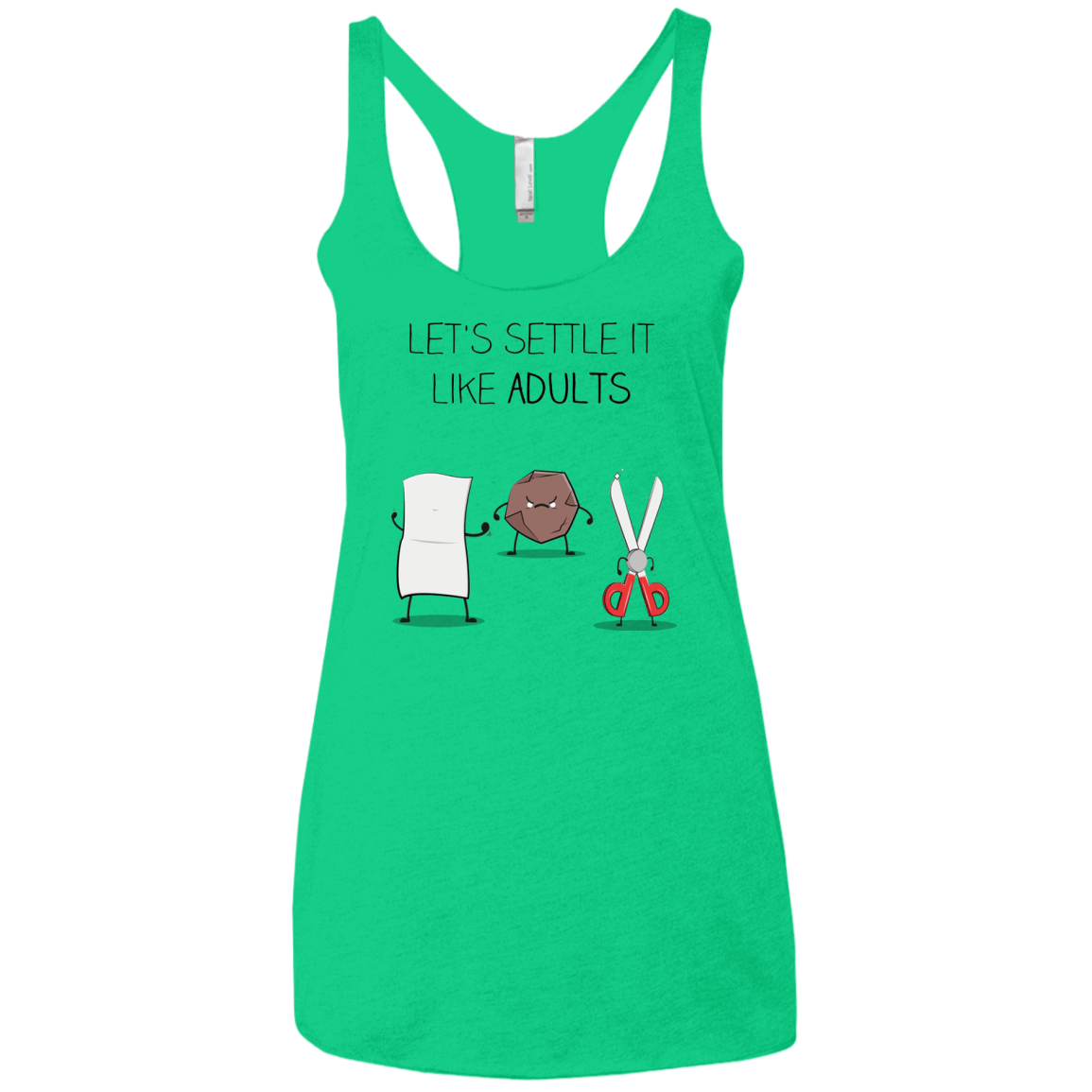 T-Shirts Envy / X-Small Shifumi Women's Triblend Racerback Tank