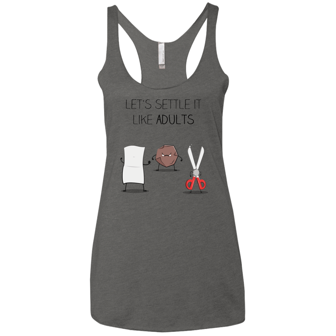 T-Shirts Premium Heather / X-Small Shifumi Women's Triblend Racerback Tank