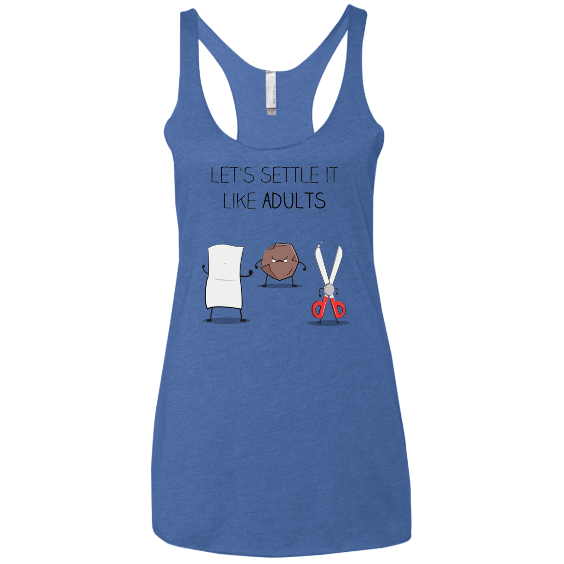 T-Shirts Vintage Royal / X-Small Shifumi Women's Triblend Racerback Tank