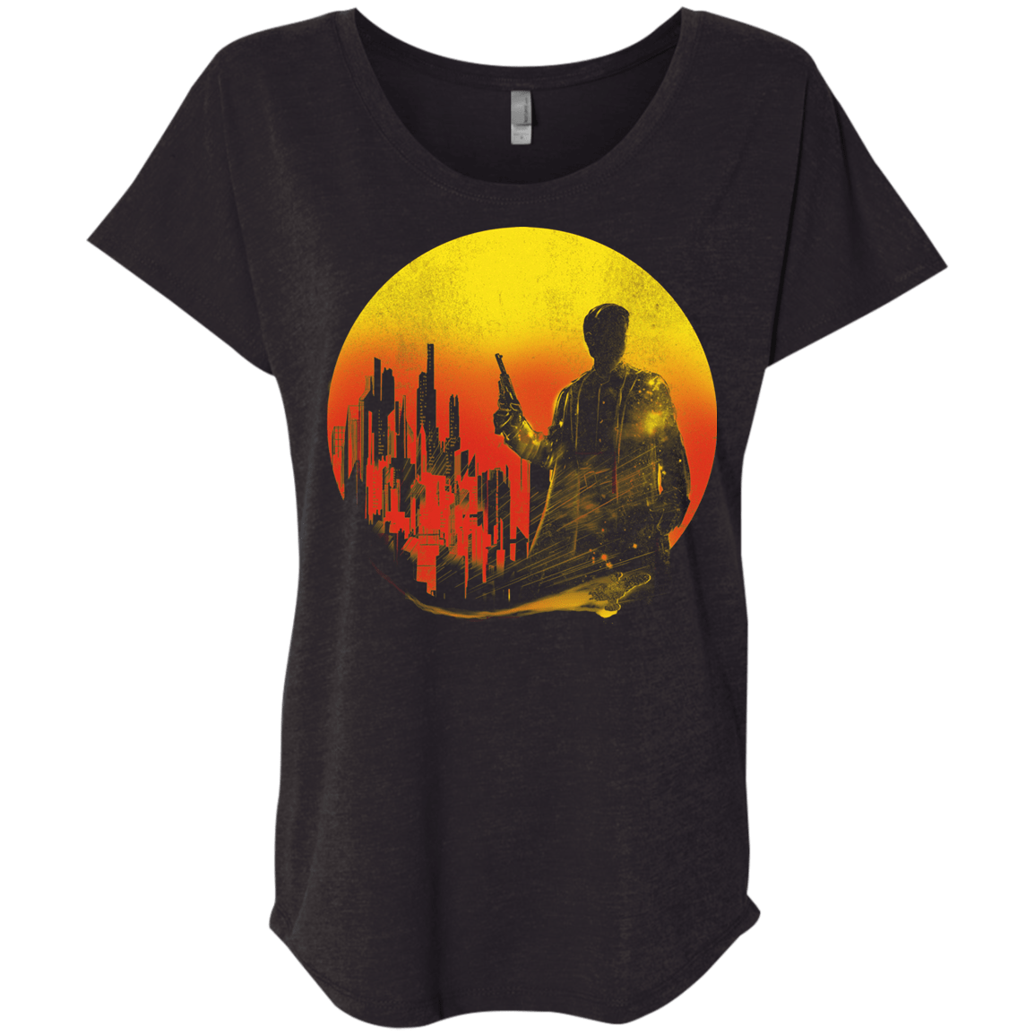 Shine Triblend Dolman Sleeve