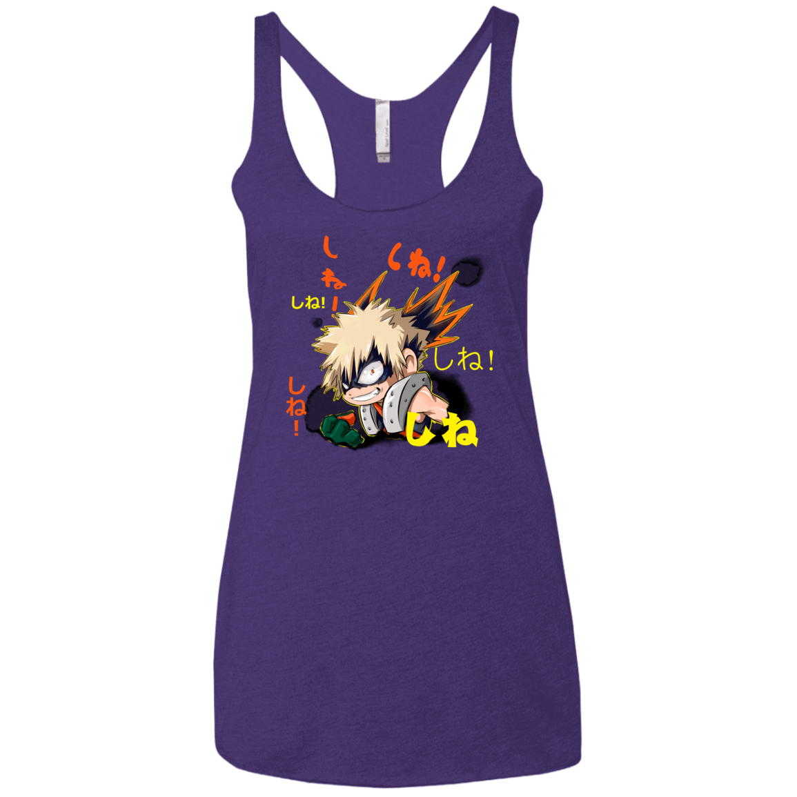 T-Shirts Purple / X-Small Shine Women's Triblend Racerback Tank