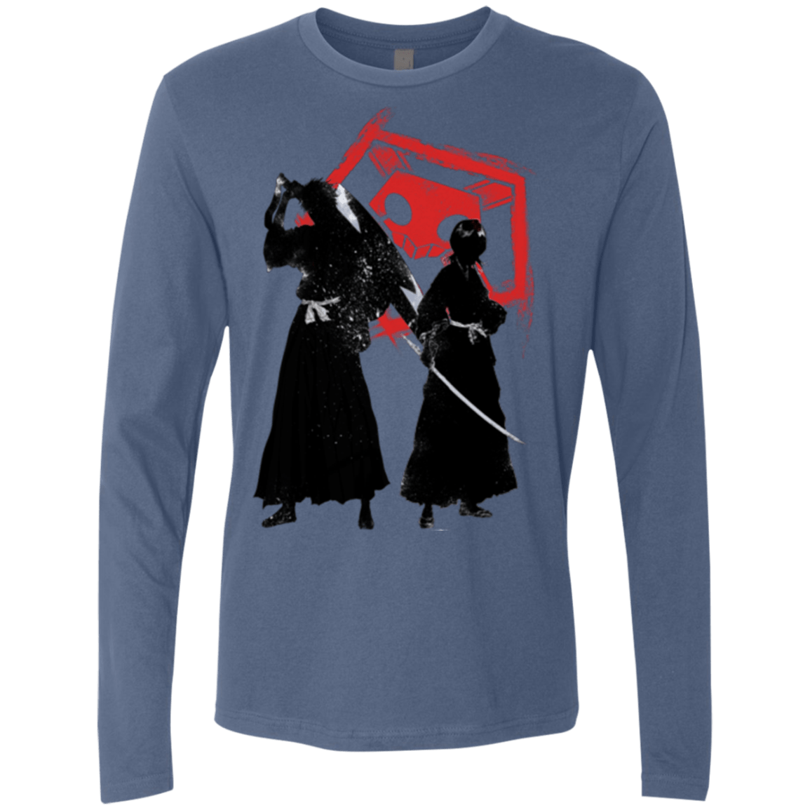 T-Shirts Indigo / Small Shinigami 2 Men's Premium Long Sleeve