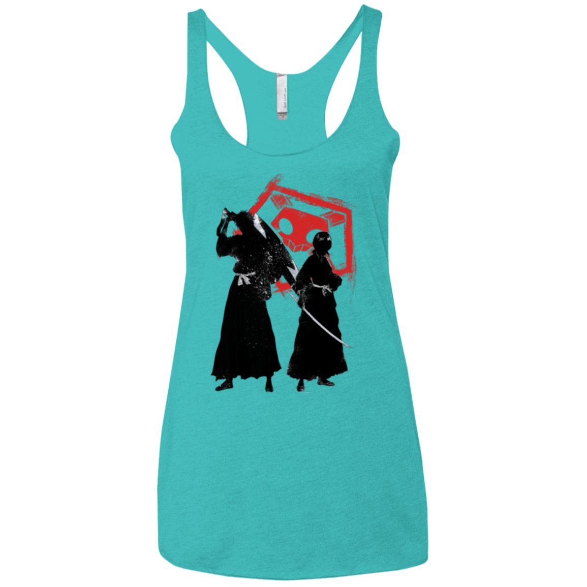 T-Shirts Tahiti Blue / X-Small Shinigami 2 Women's Triblend Racerback Tank