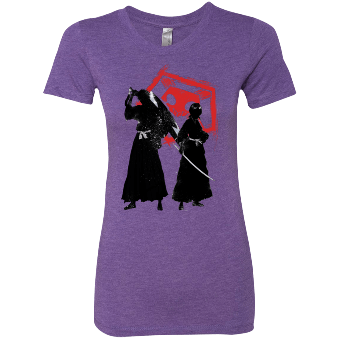 T-Shirts Purple Rush / Small Shinigami 2 Women's Triblend T-Shirt