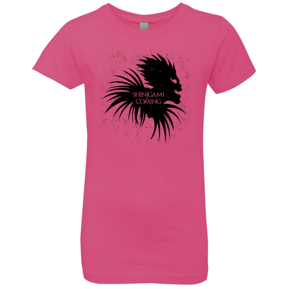 T-Shirts Hot Pink / YXS Shinigami Is Coming Girls Premium T-Shirt