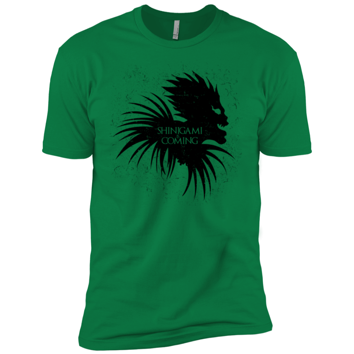 T-Shirts Kelly Green / X-Small Shinigami Is Coming Men's Premium T-Shirt