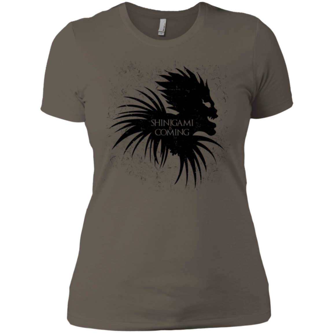 T-Shirts Warm Grey / X-Small Shinigami Is Coming Women's Premium T-Shirt