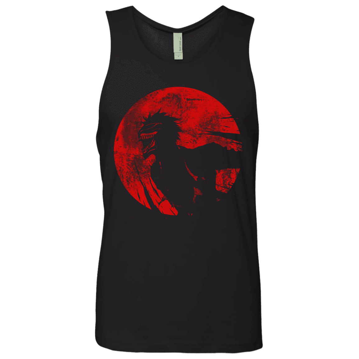 T-Shirts Black / S Shinigami Mask Men's Premium Tank Top