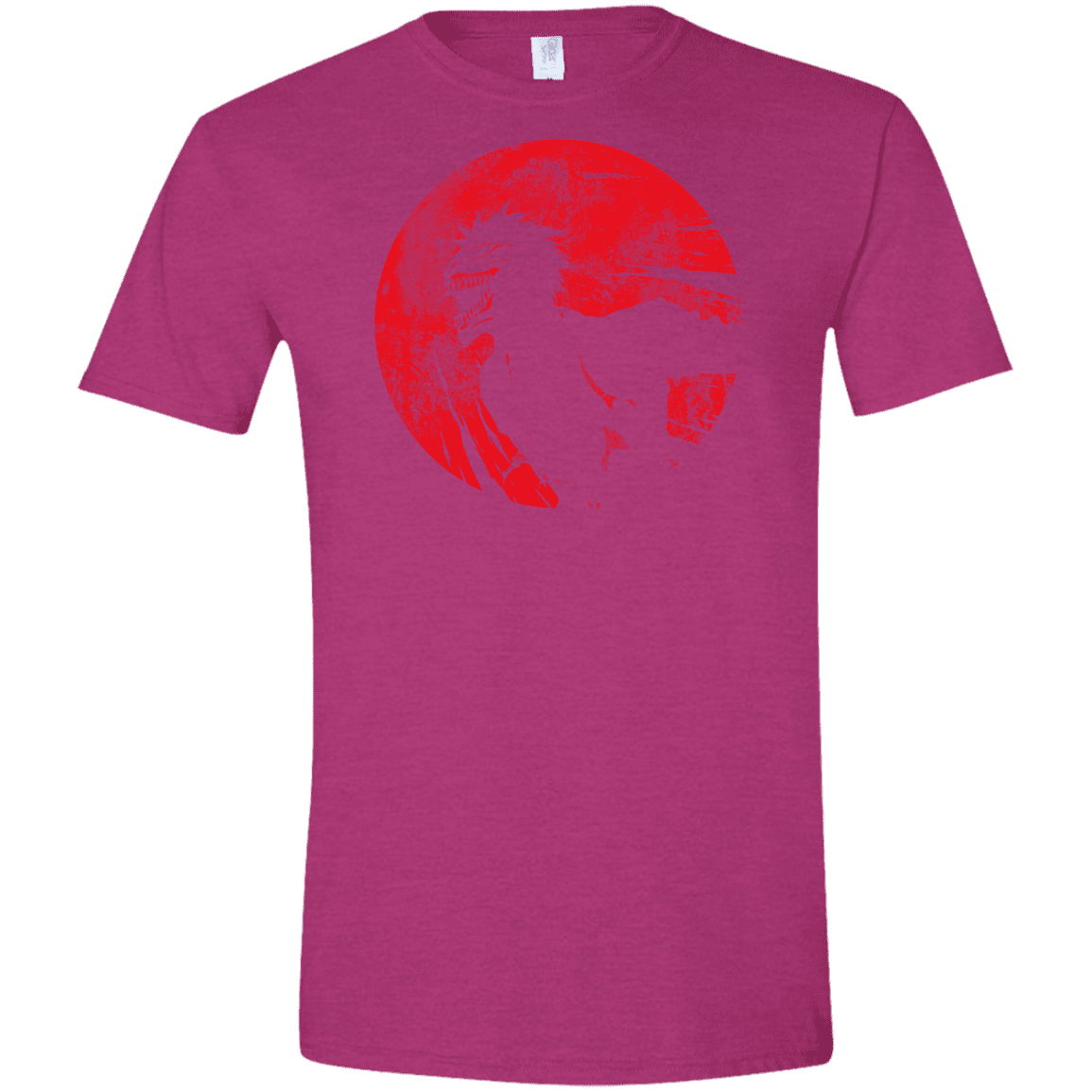 T-Shirts Antique Heliconia / S Shinigami Mask Men's Semi-Fitted Softstyle