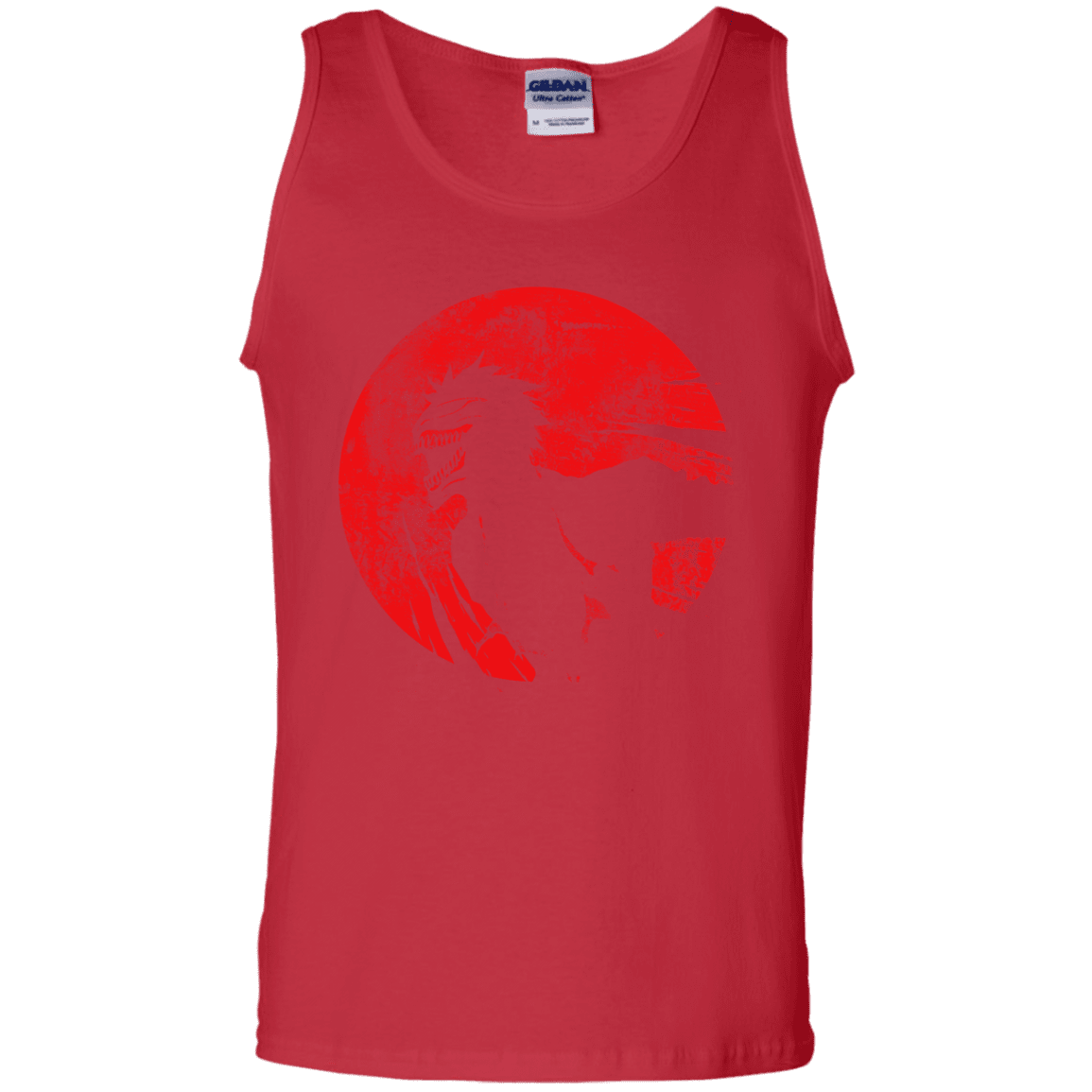 T-Shirts Red / S Shinigami Mask Men's Tank Top