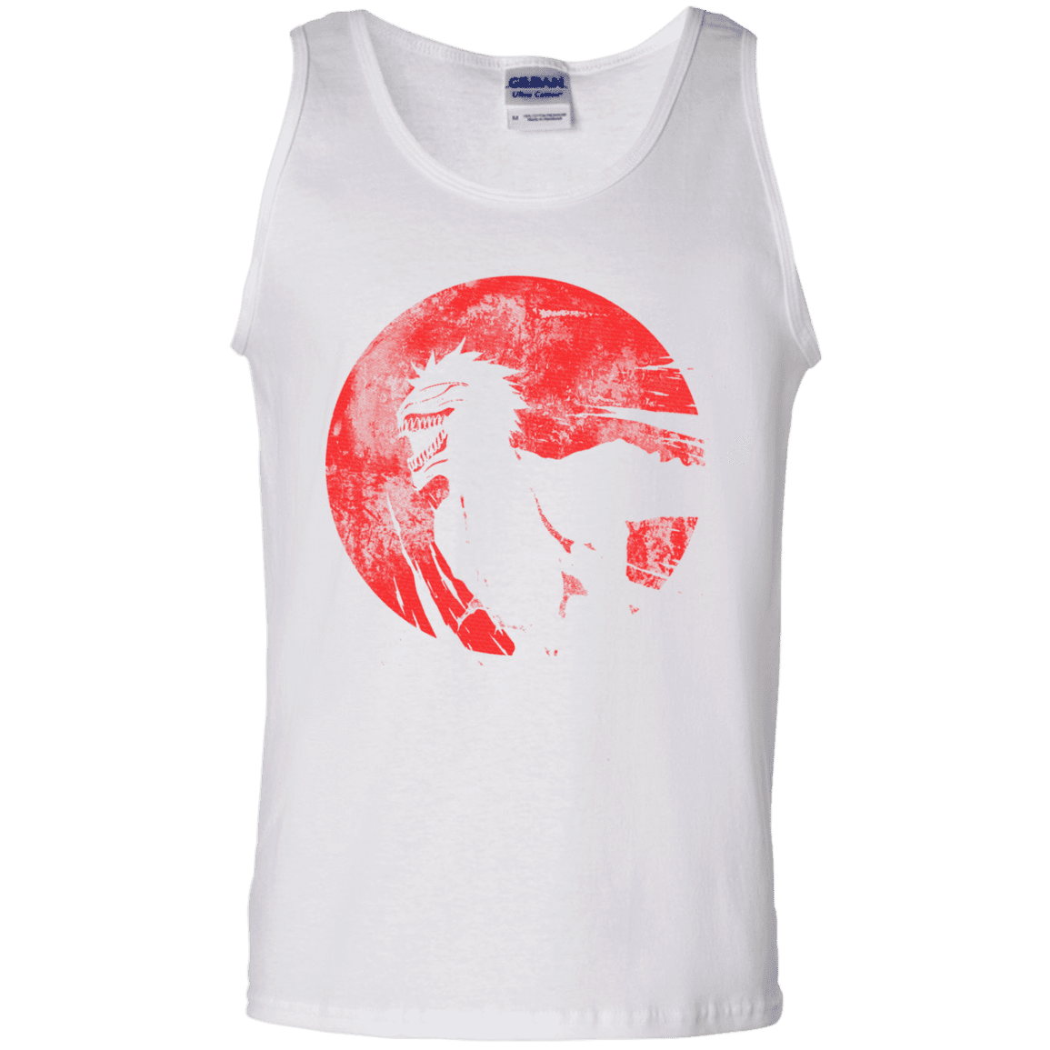 T-Shirts White / S Shinigami Mask Men's Tank Top