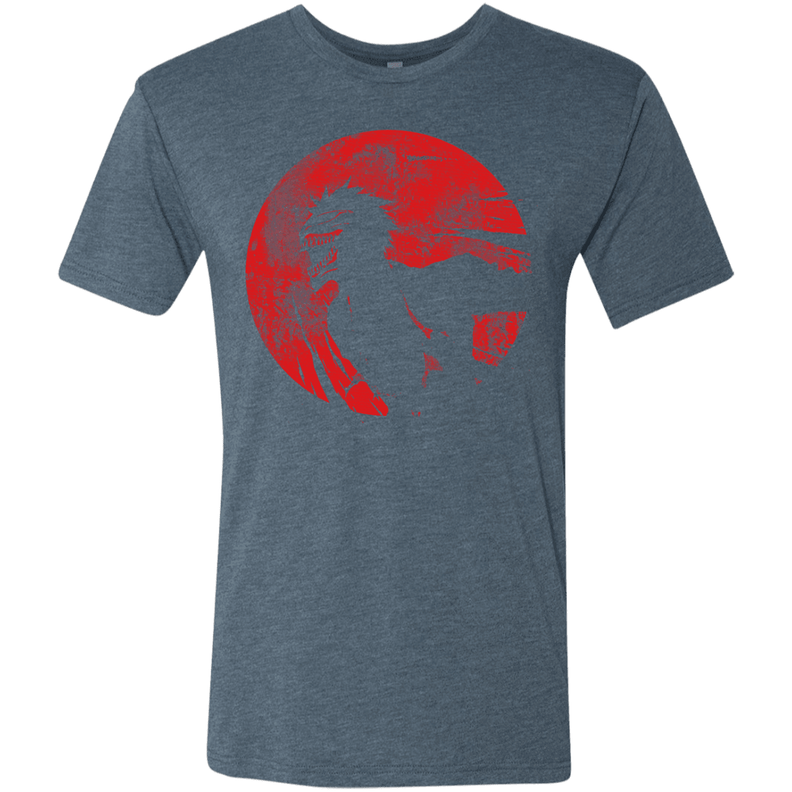 T-Shirts Indigo / S Shinigami Mask Men's Triblend T-Shirt