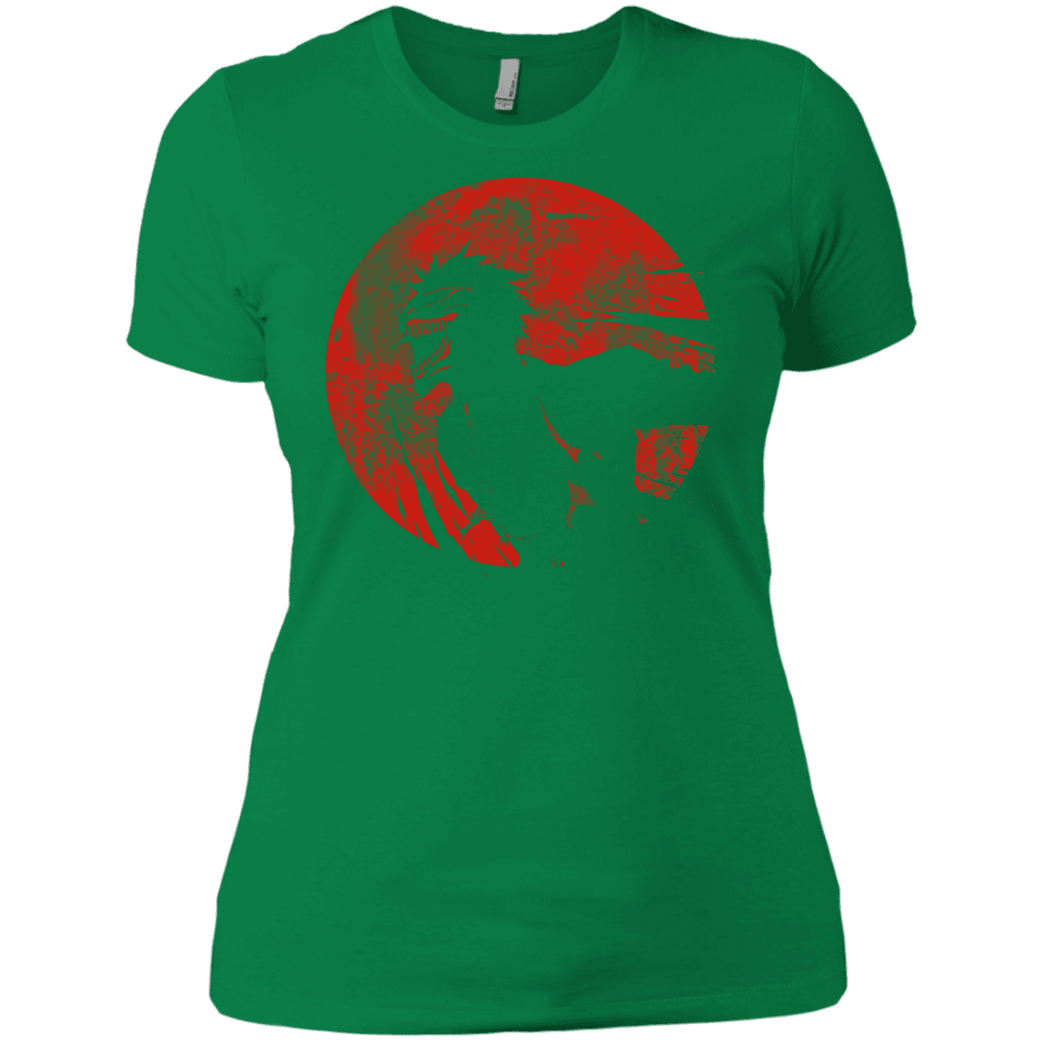 T-Shirts Kelly Green / X-Small Shinigami Mask Women's Premium T-Shirt