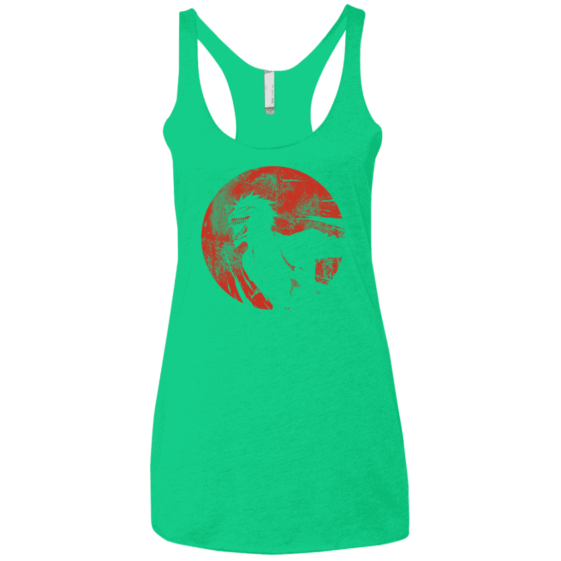 T-Shirts Envy / X-Small Shinigami Mask Women's Triblend Racerback Tank