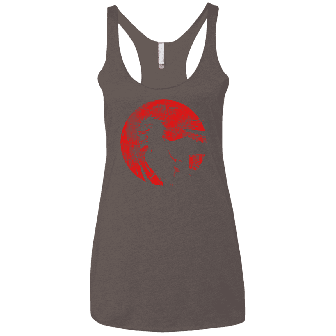 T-Shirts Macchiato / X-Small Shinigami Mask Women's Triblend Racerback Tank