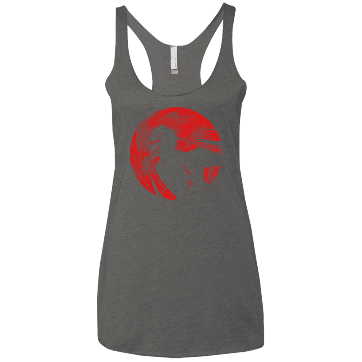 T-Shirts Premium Heather / X-Small Shinigami Mask Women's Triblend Racerback Tank