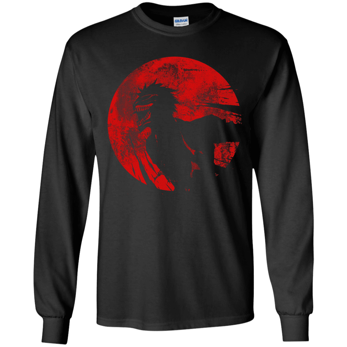 T-Shirts Black / YS Shinigami Mask Youth Long Sleeve T-Shirt