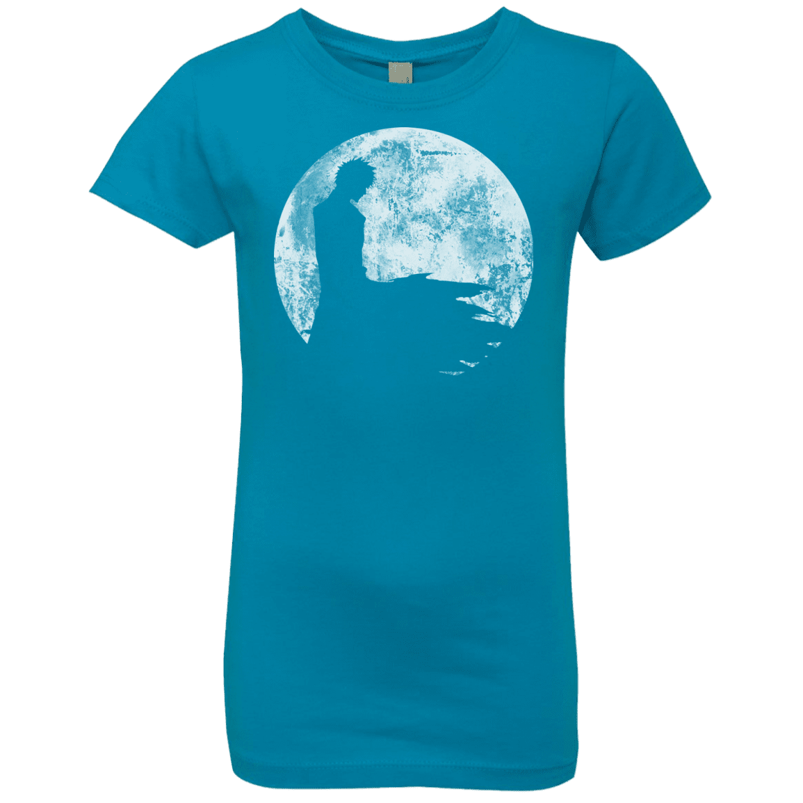 T-Shirts Turquoise / YXS Shinigami Moon Girls Premium T-Shirt