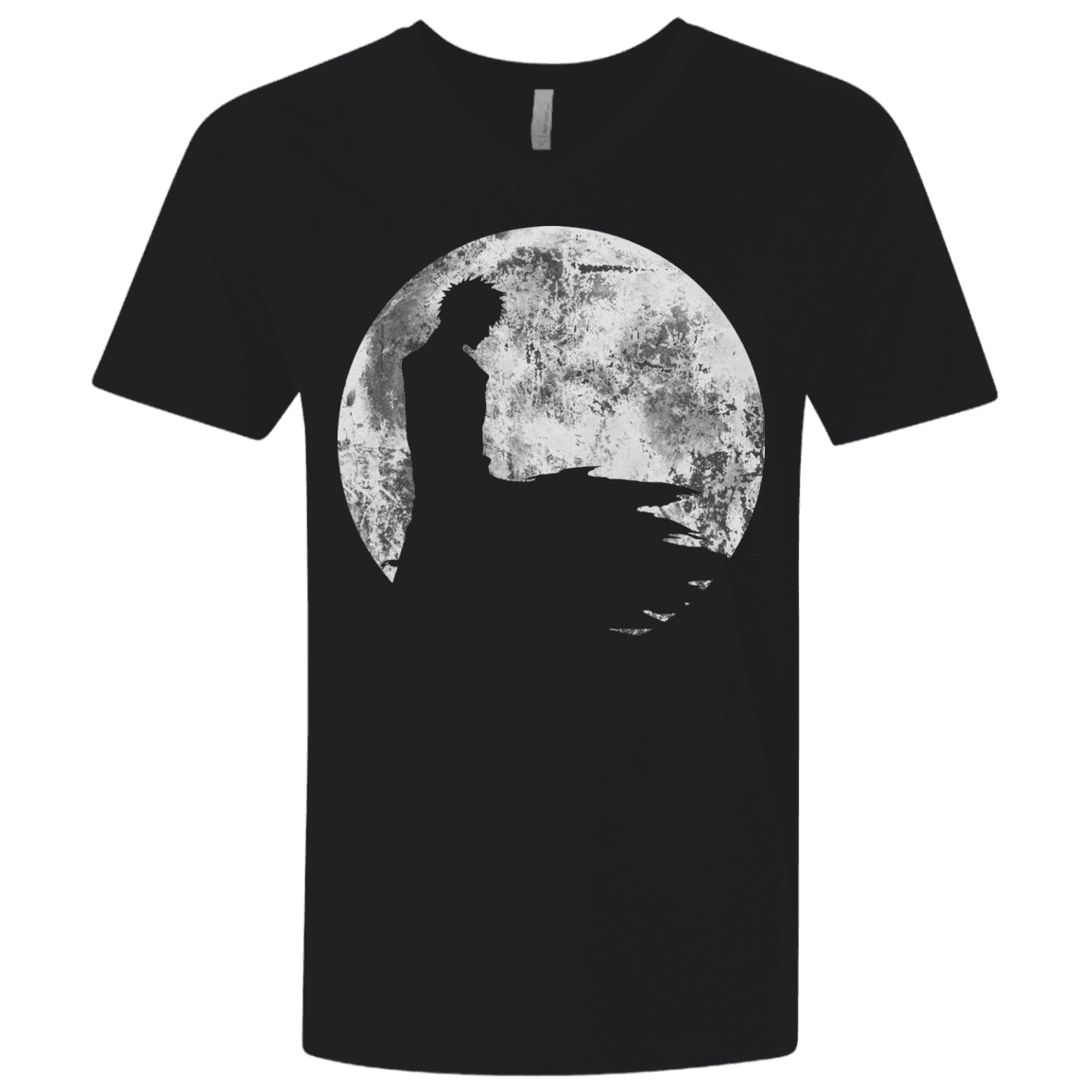 T-Shirts Black / X-Small Shinigami Moon Men's Premium V-Neck