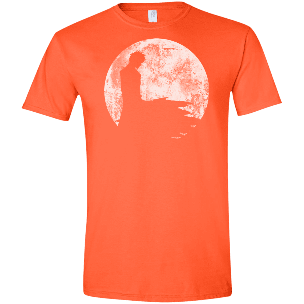 T-Shirts Orange / S Shinigami Moon Men's Semi-Fitted Softstyle