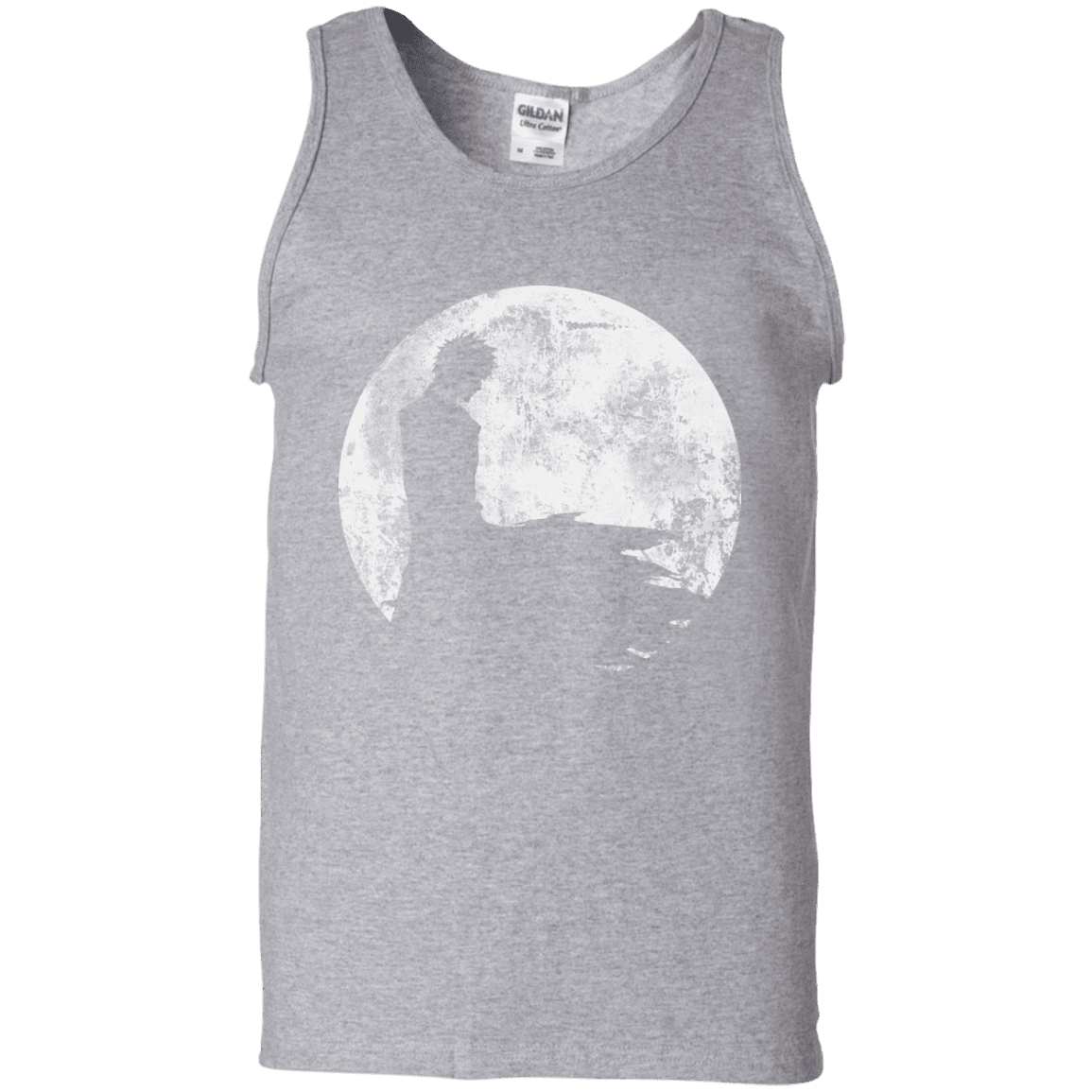 T-Shirts Sport Grey / S Shinigami Moon Men's Tank Top
