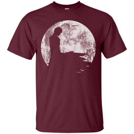 T-Shirts Maroon / S Shinigami Moon T-Shirt
