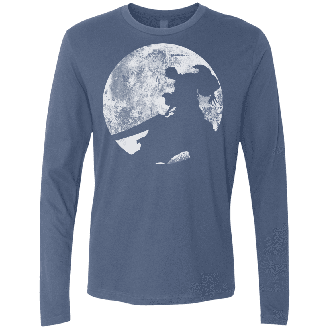 T-Shirts Indigo / S Shinigami Sword Men's Premium Long Sleeve