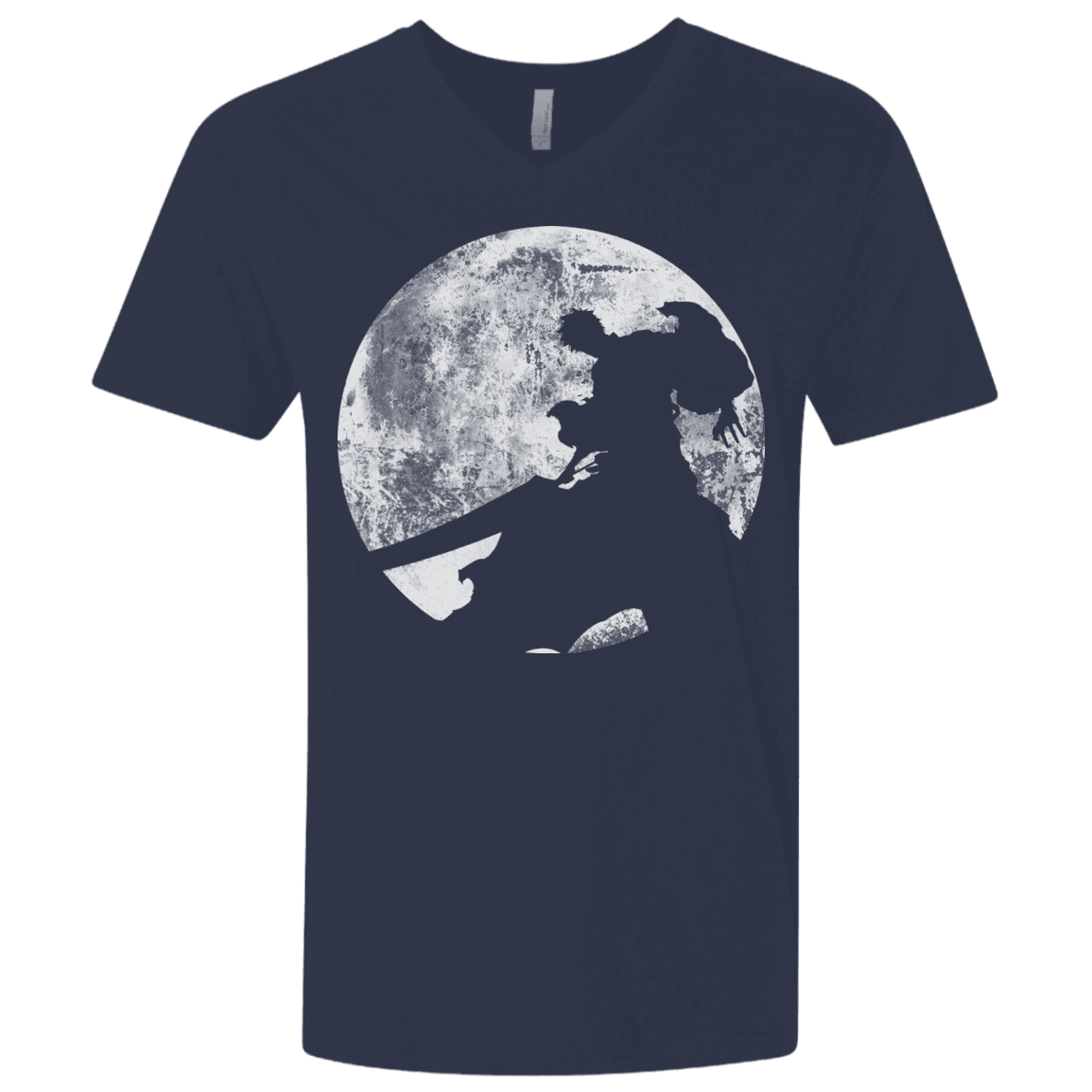 T-Shirts Midnight Navy / X-Small Shinigami Sword Men's Premium V-Neck