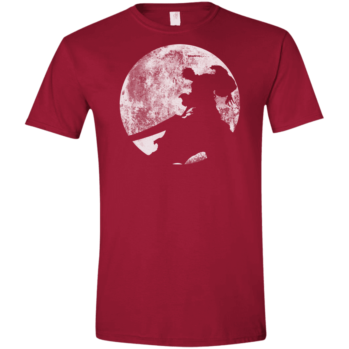 T-Shirts Cardinal Red / S Shinigami Sword Men's Semi-Fitted Softstyle