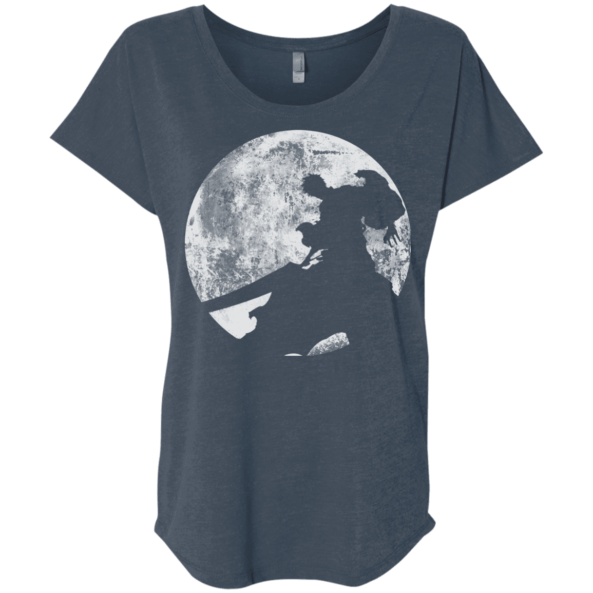 T-Shirts Indigo / X-Small Shinigami Sword Triblend Dolman Sleeve