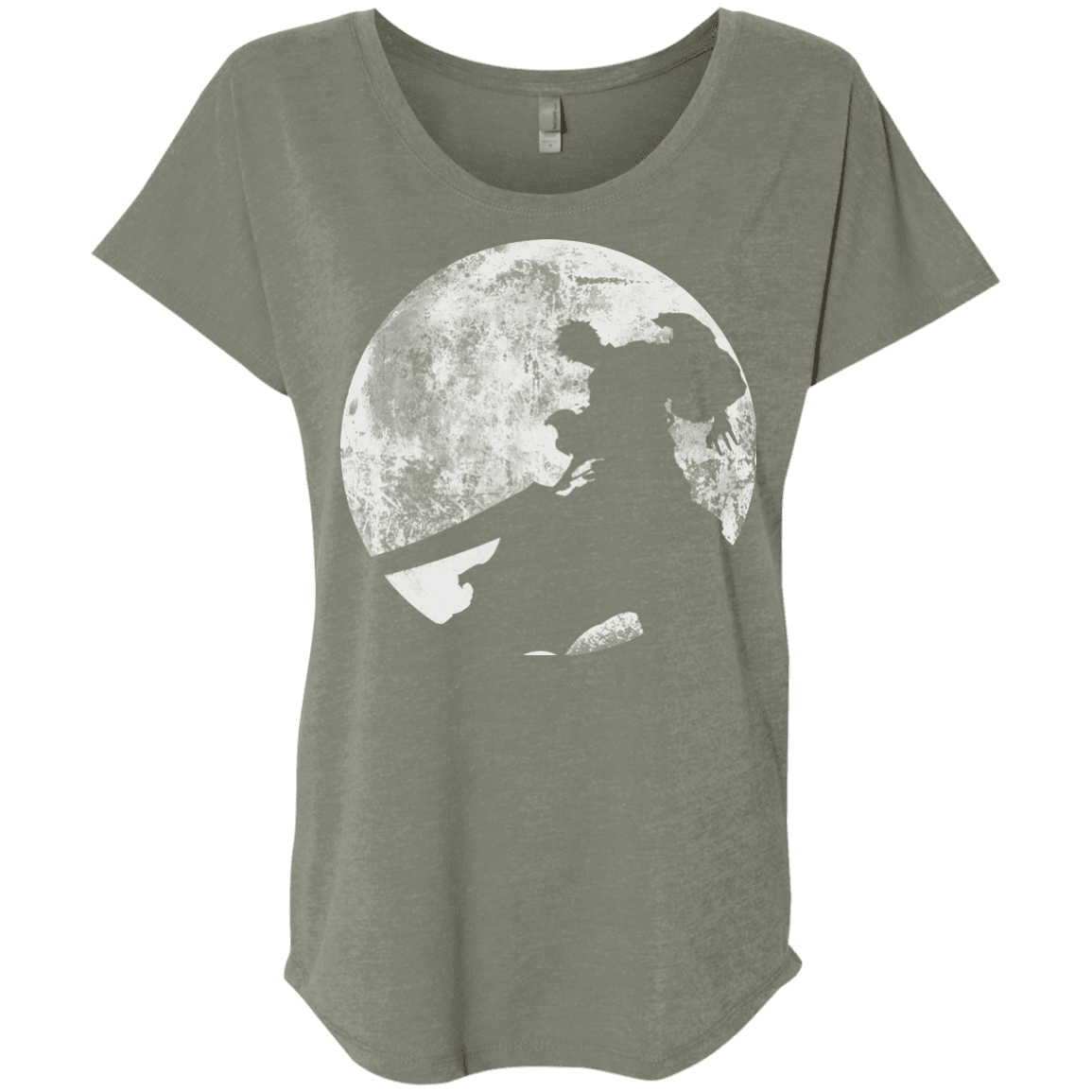 T-Shirts Venetian Grey / X-Small Shinigami Sword Triblend Dolman Sleeve