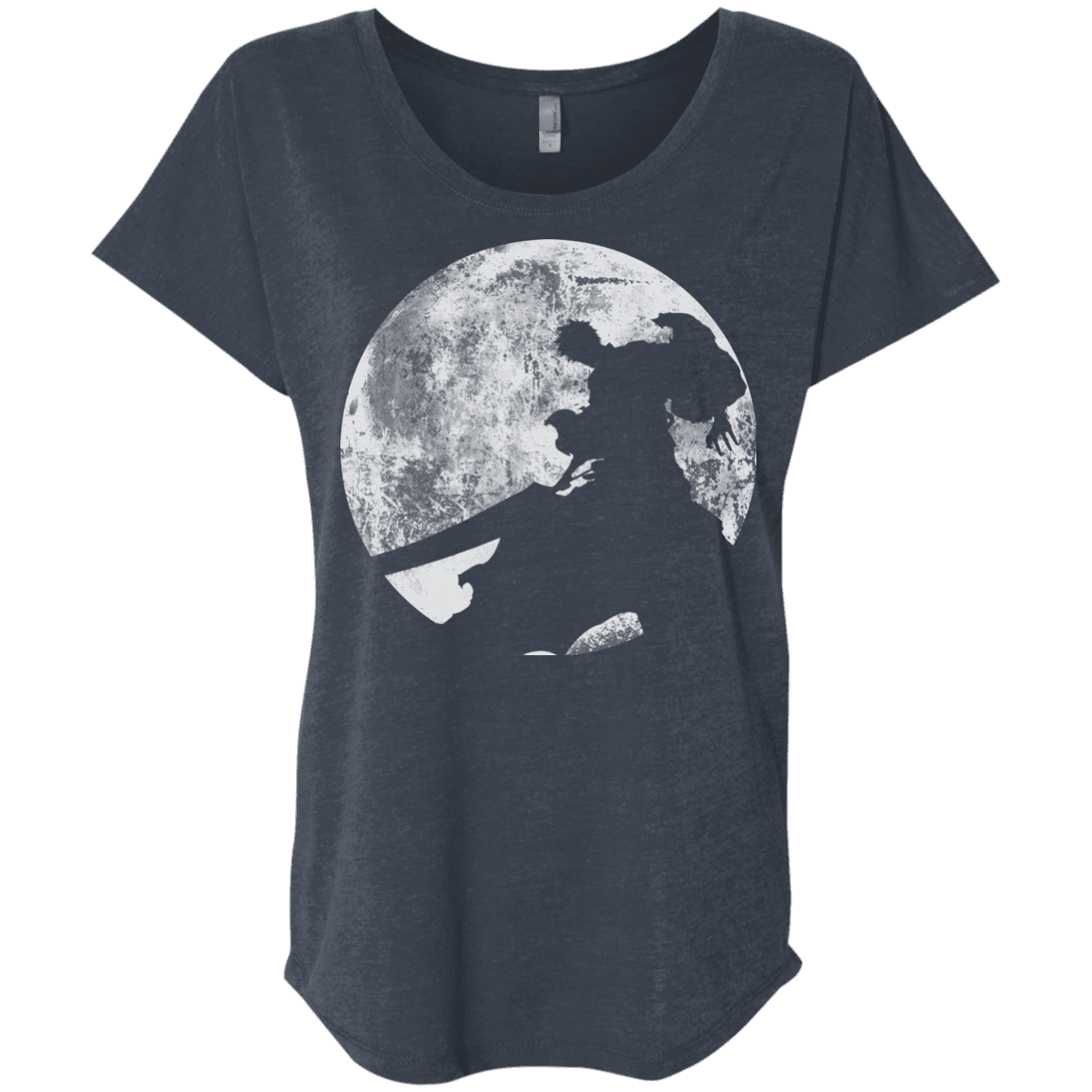 T-Shirts Vintage Navy / X-Small Shinigami Sword Triblend Dolman Sleeve