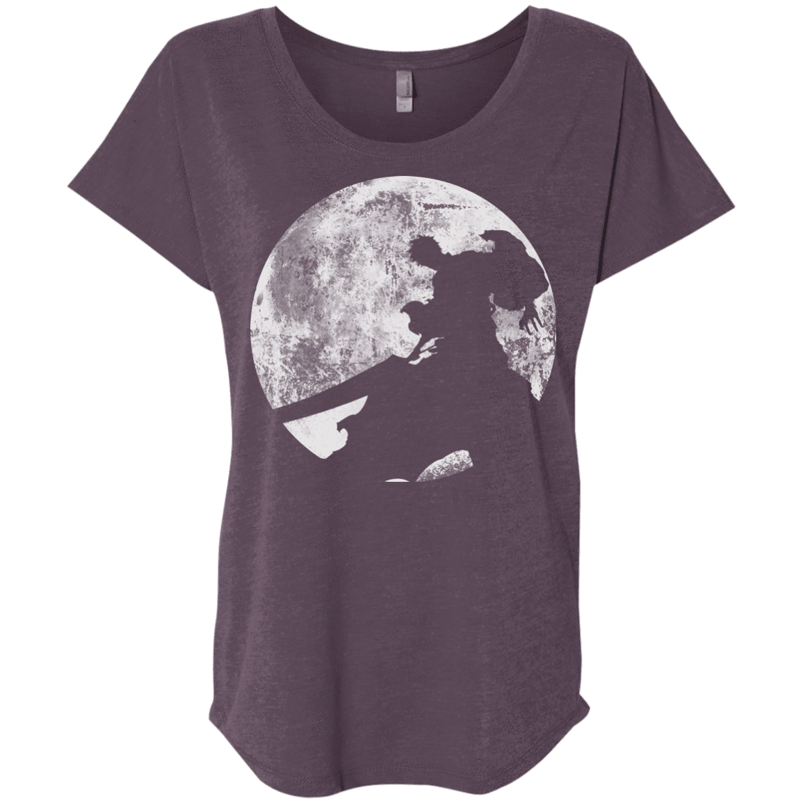 T-Shirts Vintage Purple / X-Small Shinigami Sword Triblend Dolman Sleeve