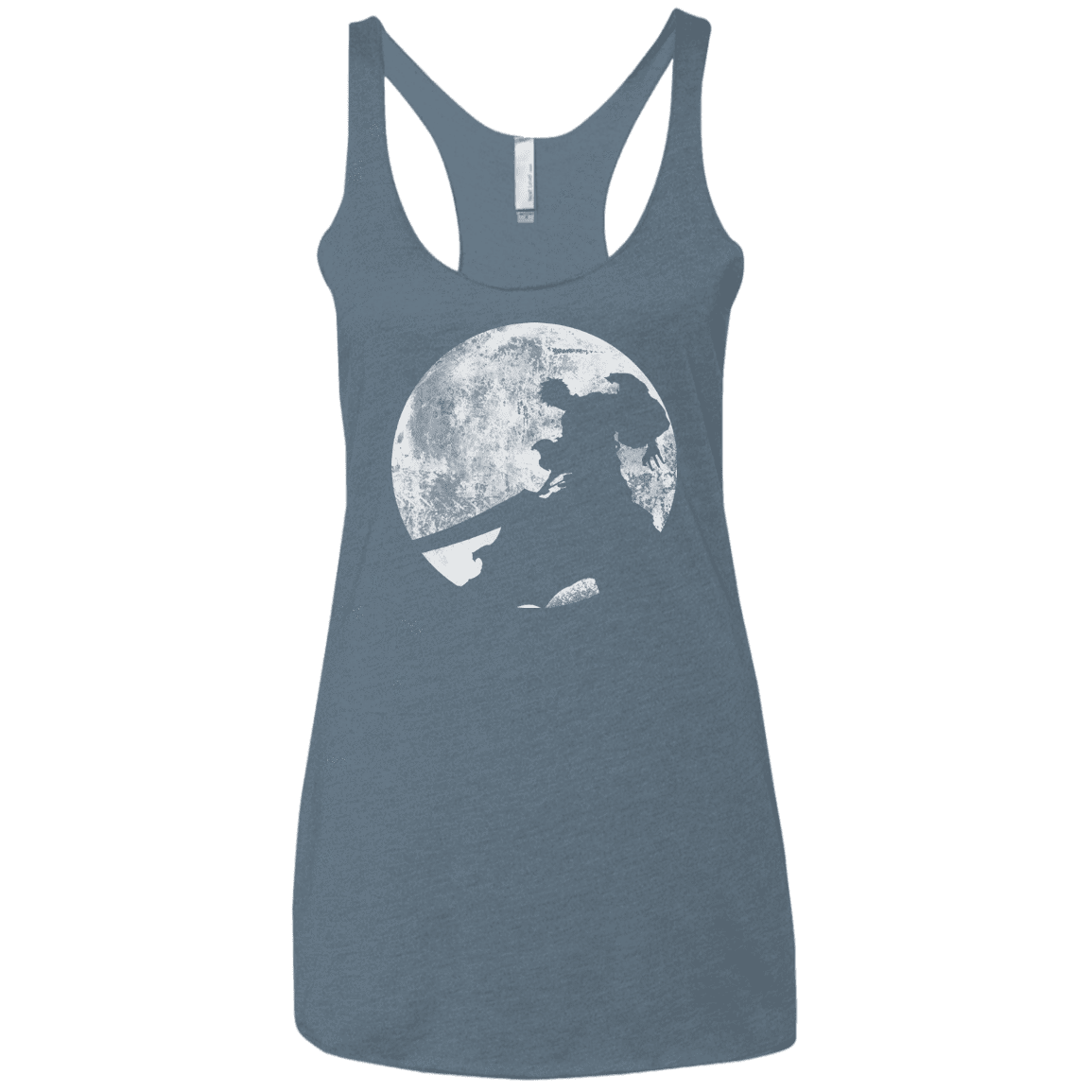 T-Shirts Indigo / X-Small Shinigami Sword Women's Triblend Racerback Tank
