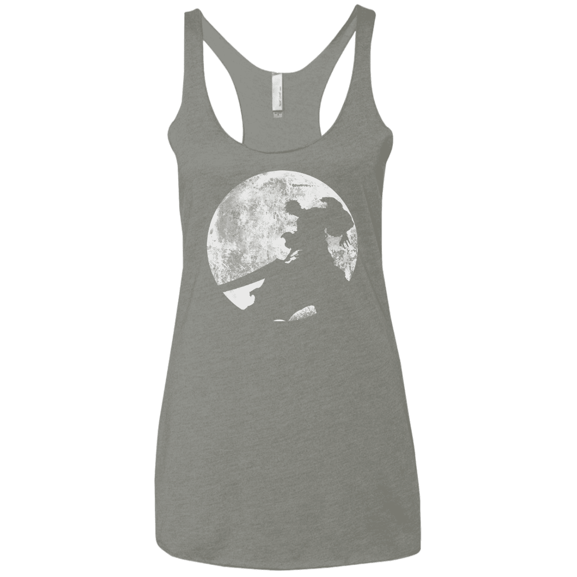 T-Shirts Venetian Grey / X-Small Shinigami Sword Women's Triblend Racerback Tank