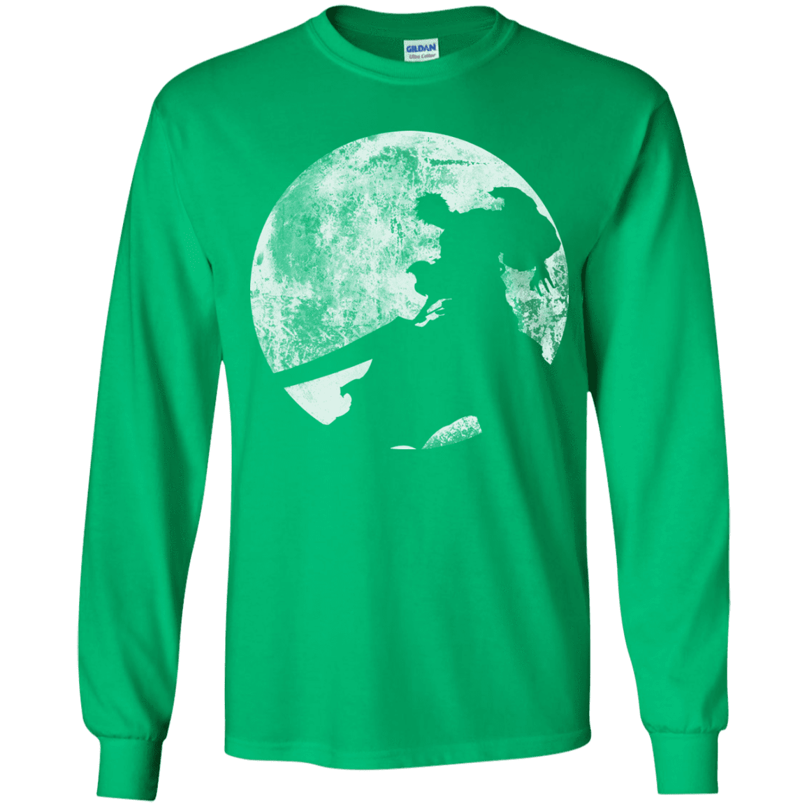 T-Shirts Irish Green / YS Shinigami Sword Youth Long Sleeve T-Shirt