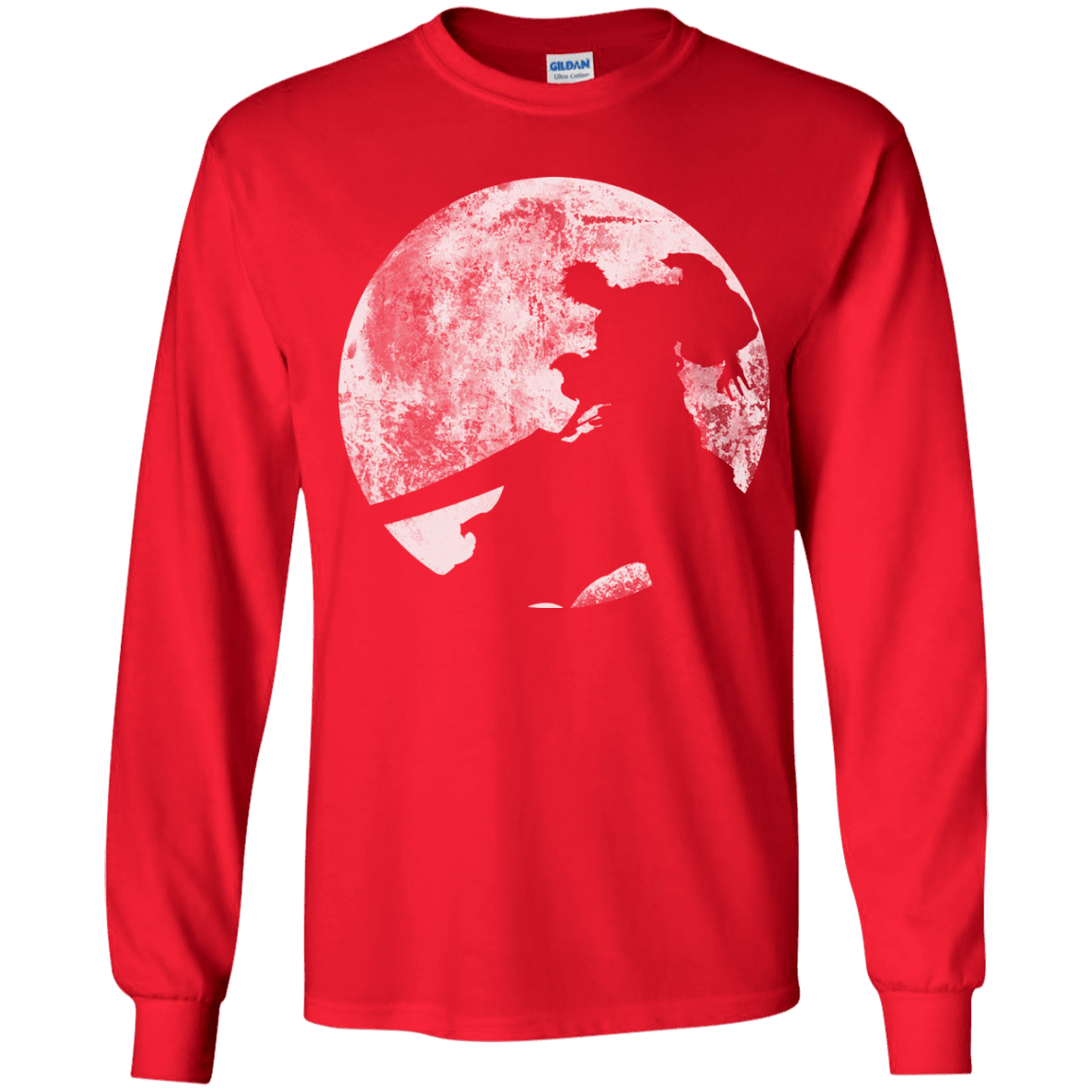 T-Shirts Red / YS Shinigami Sword Youth Long Sleeve T-Shirt