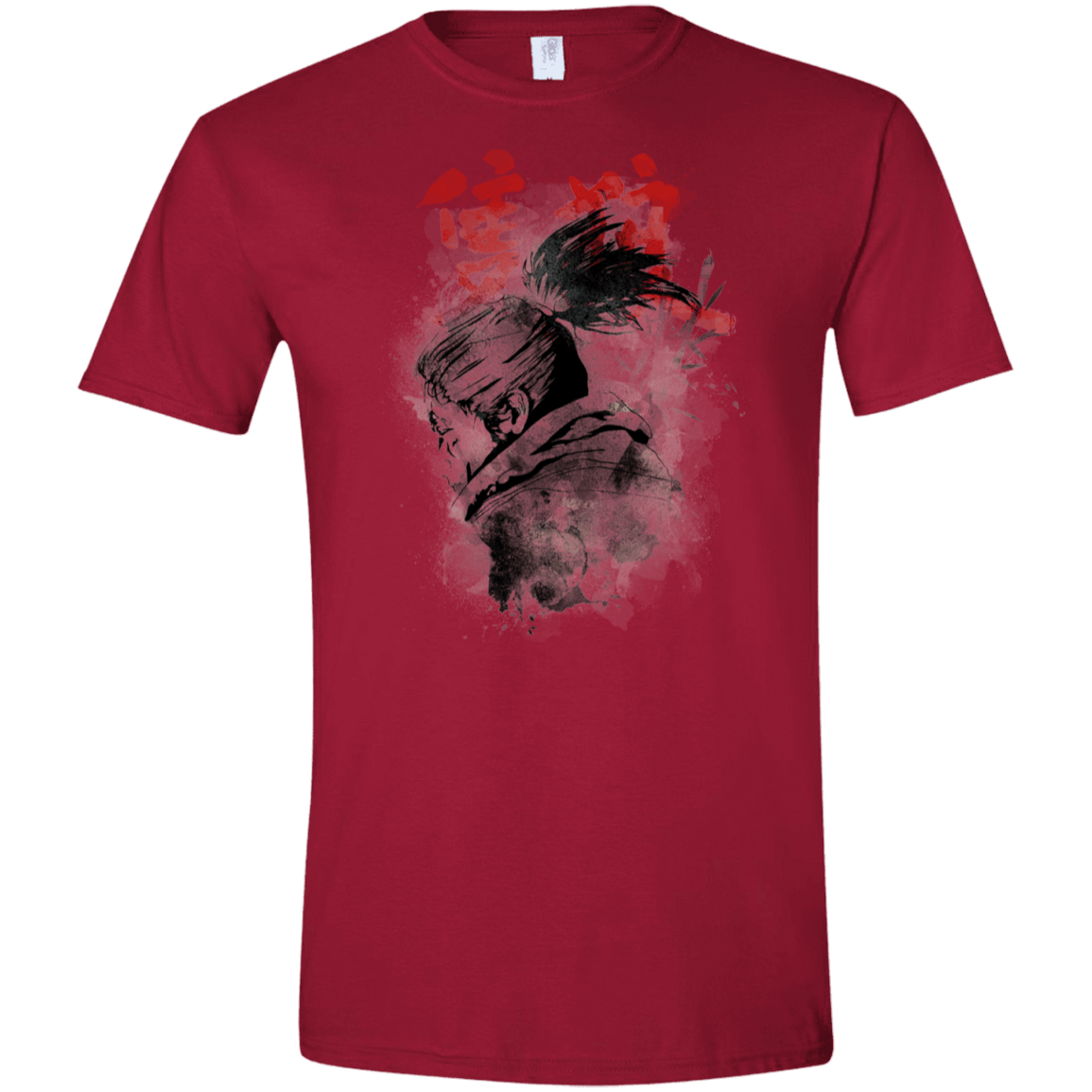 T-Shirts Cardinal Red / S Shinobi Spirit Men's Semi-Fitted Softstyle