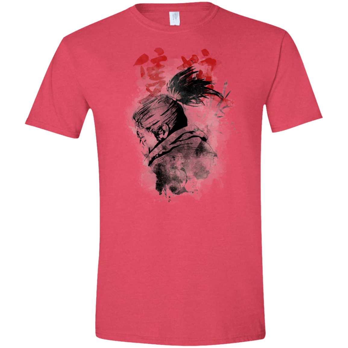 T-Shirts Heather Red / S Shinobi Spirit Men's Semi-Fitted Softstyle