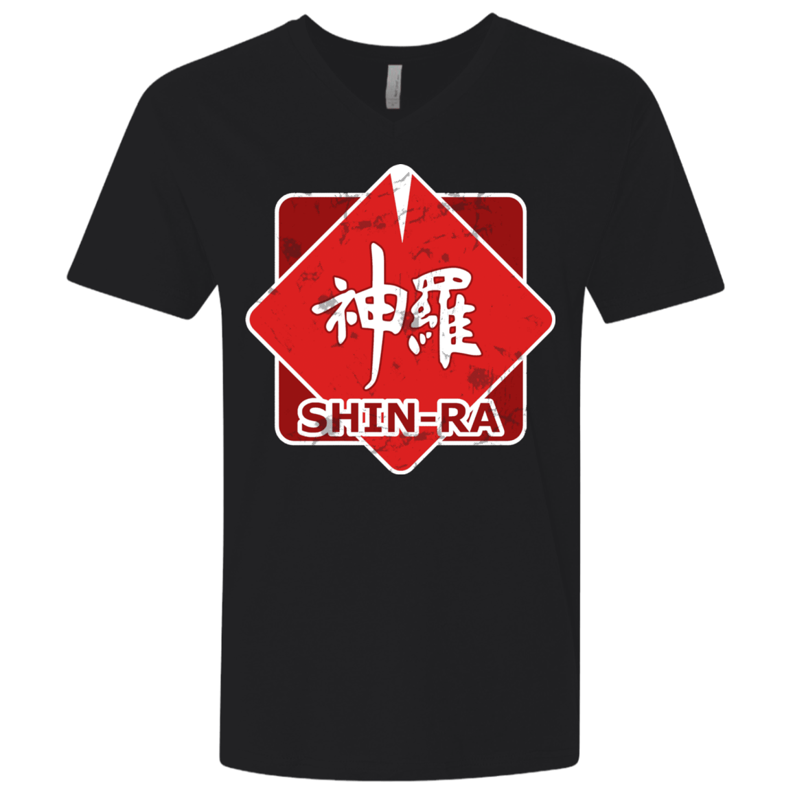 T-Shirts Black / X-Small Shinra Logo Men's Premium V-Neck