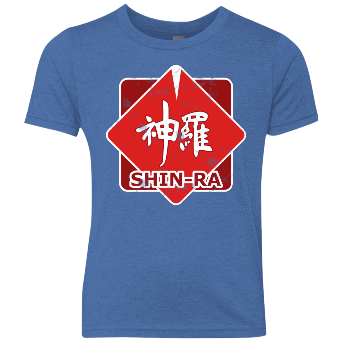 T-Shirts Vintage Royal / YXS Shinra Logo Youth Triblend T-Shirt