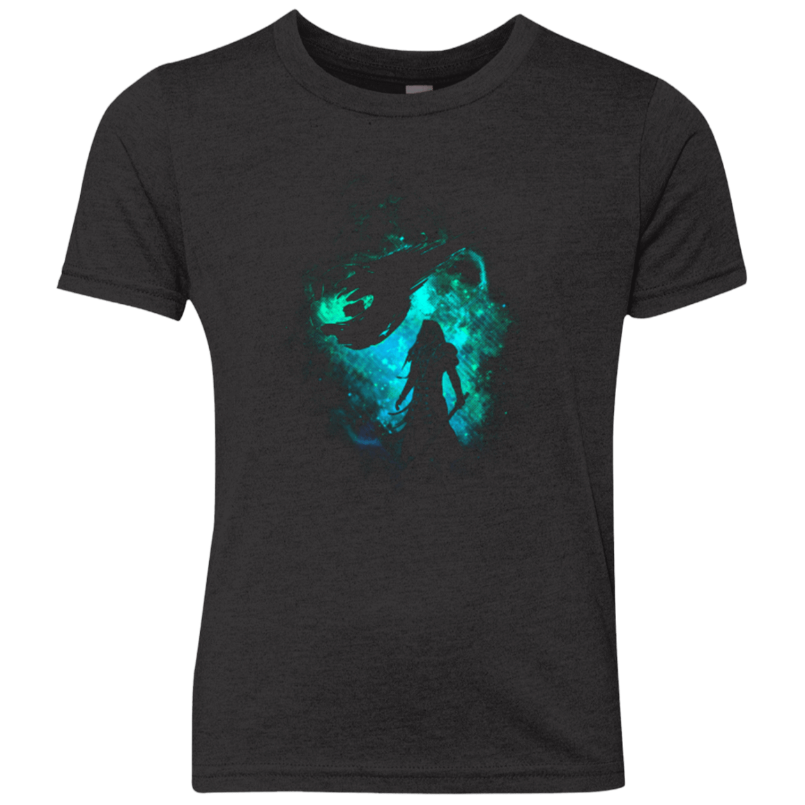 T-Shirts Vintage Black / YXS SHINRA SOLDIERS ART Youth Triblend T-Shirt