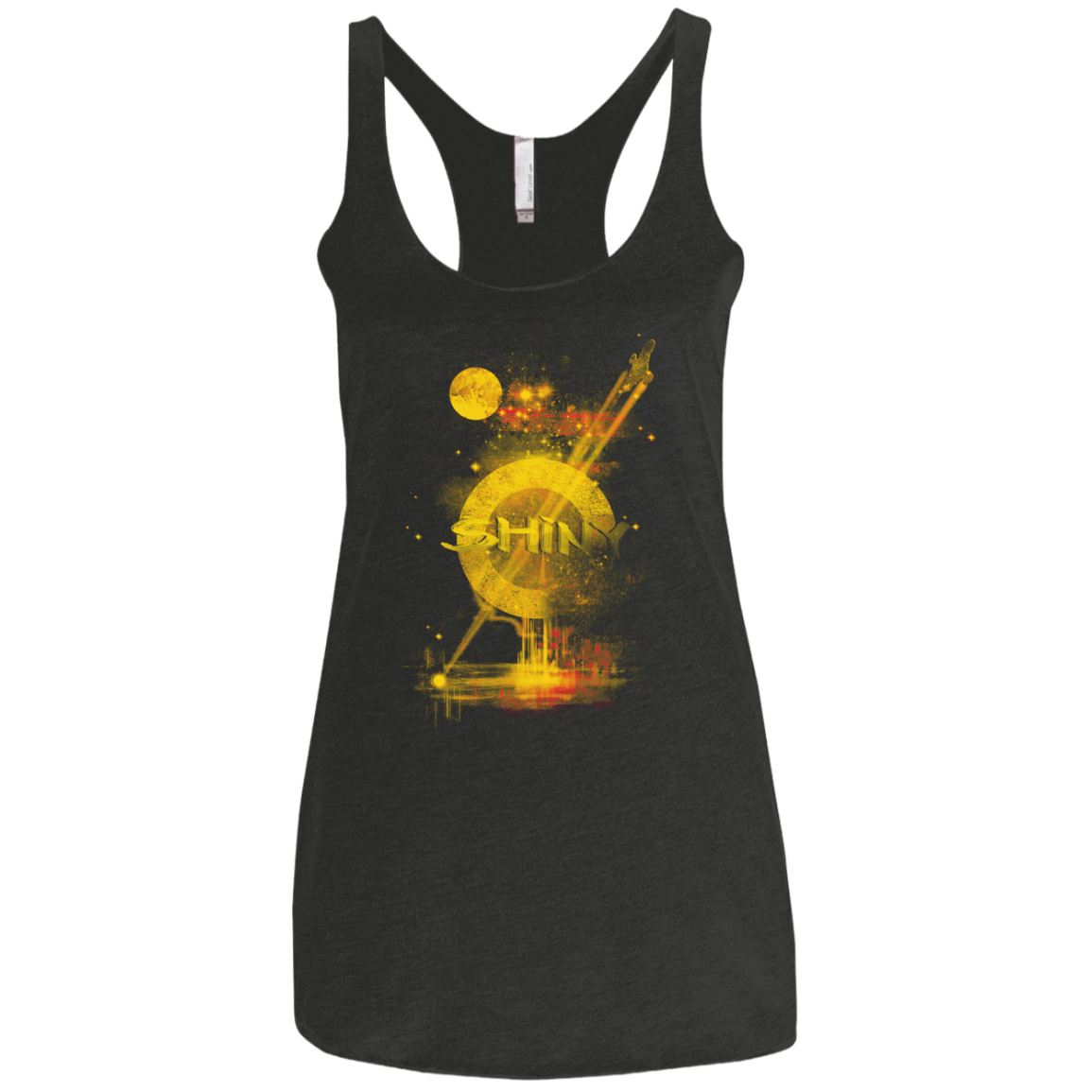 Shiny 2 Women's Triblend Racerback Tank