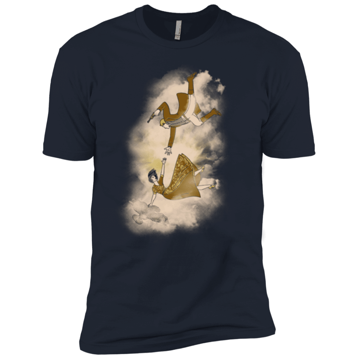 T-Shirts Midnight Navy / YXS Shiny Infinite Boys Premium T-Shirt