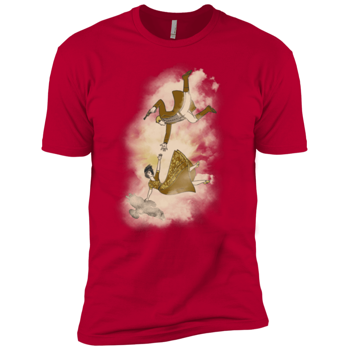 T-Shirts Red / YXS Shiny Infinite Boys Premium T-Shirt